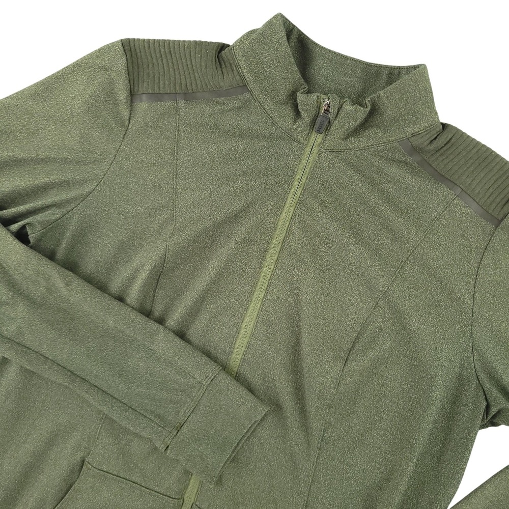 5.11 Tactical Jacket Womens L Green Full Zip Lightweight Stretch Tactical Layer